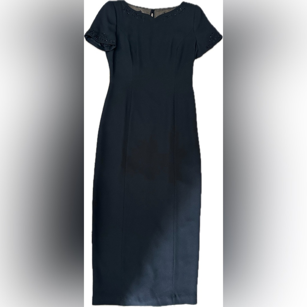 Maggy London Button Down Beaded Dress